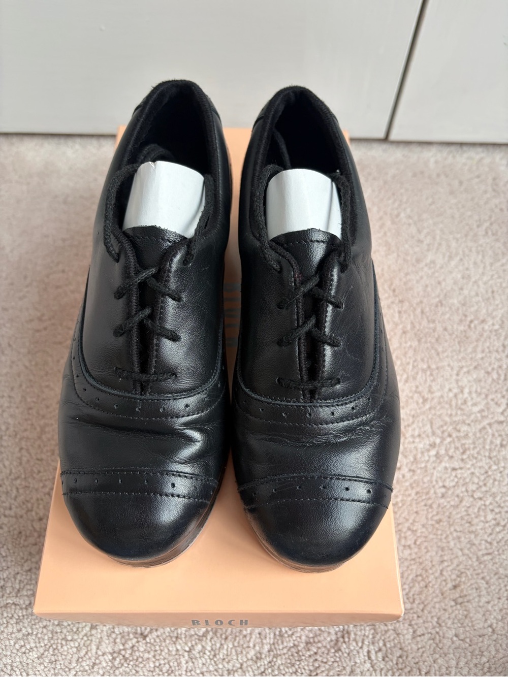 Bloch Jason Samuels Black Leather Tap Dance Oxfords